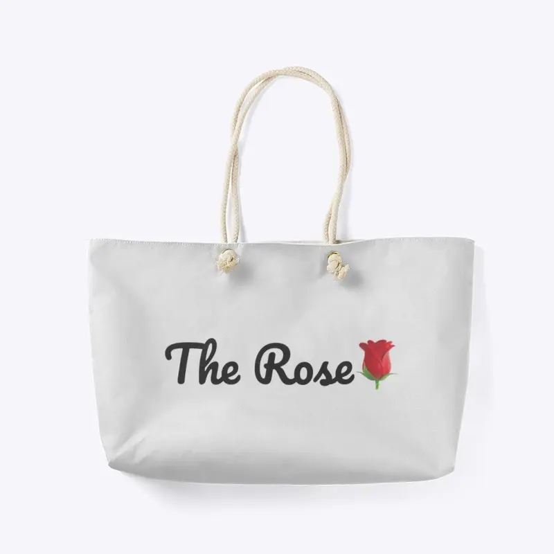 The Rose Graphic Weekend Tote Bag